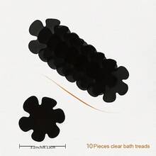 6/1pc Creative Flower Shaped Bathtub Anti-Slip Sticker | Polyethylene Material, Local Cleaning, Suitable For Bathroom And Stairs, Colorful Style Stair Treads, Safety Decal Suitable For Bathtub Bathroom Flower Anti-Slip Sticker - Multicolor - View 7