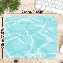 Glitter Cracked Marble Large Vanity Mat, Shiny Star Line Print Non-Slip Rubber Extended Mouse Pad, Waterproof Long Keyboard Pad, Suitable For Makeup Table, Office Desk Decoration - View 16