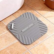 1pc Square Floor Drain Cover Silicone Pad, Anti-Clogging, Anti-Insect And Anti-Odor Drain Sticker For Bathroom And Toilet - Multicolor - View 9