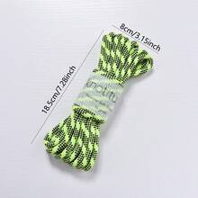 Cuerda de núcleo de poliéster trenzada de dos colores 6mm 5 metros, cuerda duradera para todo uso en exteriores para asegurar, mástil de bandera, columpio, uso marino - Multicolor - Ver 5