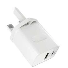 40W USB-C 充电器，双端口 PD 电源适配器 + QC Type-C 墙式充电器，兼容 17/16/15/14/13/12/11 Pro Max Plus / Mini 及其他设备 - 英規插(220-240V) - 查看 11