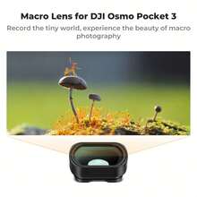 10X 微距鏡頭，相容於 Osmo Pocket 3/Pocket 4，近拍濾鏡高畫質微距攝影鏡頭，磁吸式安裝/多層鍍膜/光學玻璃 - 查看 11