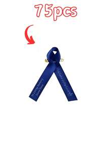Custom Text Symbol Dove Cross Angel Wings, Bereavement Service, Funeral Wake, Memorial Ceremony, Condolence Gift, Funeral Ribbon Memorial Ribbon Funeral Brooch Classic Memorial Service Respect Ribbon Bow With Safety Pin And Mourning Event - Multicolor - View 16