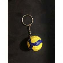 Gantungan Kunci Bola Voli Mini PVC 3,8cm, Gantungan Kunci Bola 3D, Gaya Olahraga, Hiasan Tas yang Dapat Dipersonalisasi, Koleksi untuk Penggemar, Hadiah Kenang-kenangan - MultiWarna - View 9