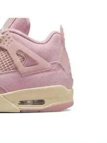 女款 Air Jordan 4 Retro 中筒籃球鞋 IB6716-600 - 粉色 - 查看 6