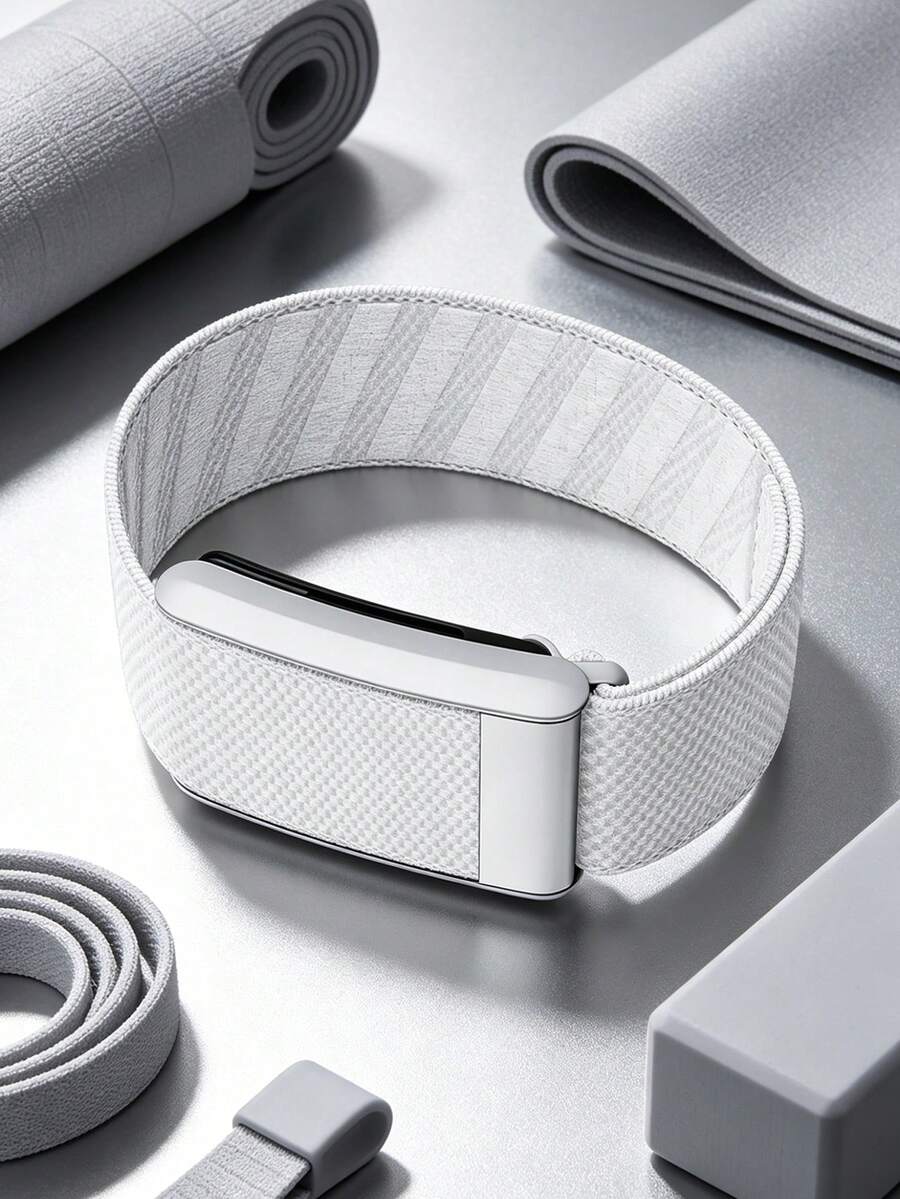 4.0 Ultra Soft & Fine Knit Luxury Wristband Accessory, Suitable For 4.0 Series, Comfortable & Durable, Fashionable & Versatile - White - View 1