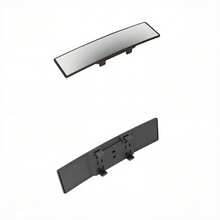 Eliminate Blind Spots: Ultra-Wide Convex Rearview Mirror For Cars, Enhanced Field Of View Interior Rearview Mirror, Easy Installation, Universal Fit For Sedans And SUVs - A - View 13