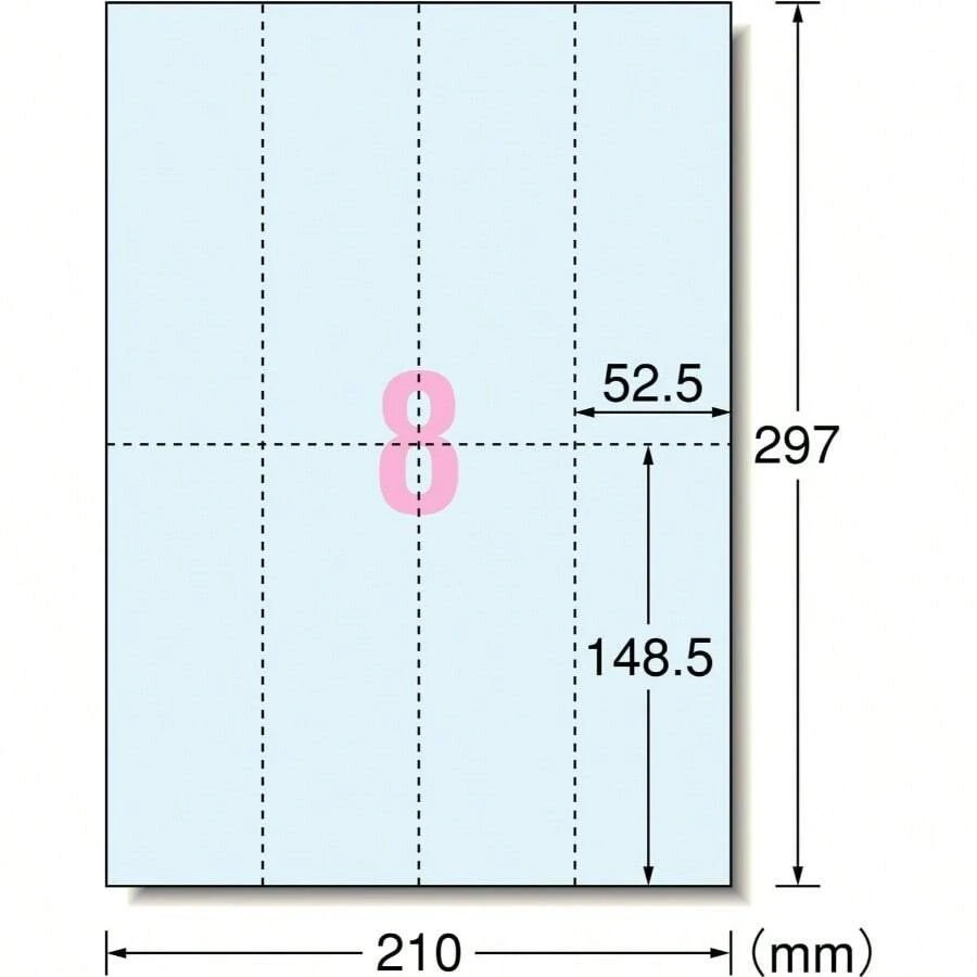 Graph Paper - Blau + A4 (x 2) + 8-seitiger Ticketabschnitt nicht enthalten - Übersicht 1