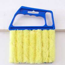 1pc/2pcs Handheld Blind/Car Window Cleaning Brush, Air Vent Cleaning Brush, Curtain Dusting Brush With Detachable Microfiber Cover, Easy Cleaning, Suitable For Air Conditioner, Car Air Vents, Fan Slots, Home, School, Hotel, Christmas Window Cleaning Tool, Cleaning Supplies - Multicolor - View 14