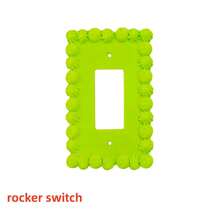 wanxikeji Cream Style, Cute, Girly Switch Cover Plate, Suitable For Matching With Girl's Desk, Anime Figure Display Area, Live Streaming Background Wall, Korean Style Bedroom, Cream Style Home Decor, Etc. (Includes Installation Screws) - C - View 7