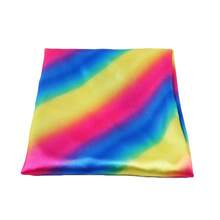 1 pezzo Tessuto per trapuntatura con motivo sfumato arcobaleno - 57x19,68 pollici (145x50 cm) Tessuti in raso morbido per progetti fai-da-te e artigianali, pretagliato per patchwork e artigianato - predefinito - Visualizzare 2