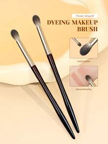 1/2 Kuas Detail Blending Bayangan untuk Kontur Hidung, Kuas Detail Highlight Wajah - Coffee Brown - View 2