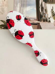 BEATURE 2pcs/1pc Red Seven-Star Ladybug Pattern Air Cushion Comb, Scalp Massage Comb, Anti-Static, Durable ABS Handle, Suitable For All Hair Types, High-Quality Air Cushion Comb - Air Cushion Comb - View 9