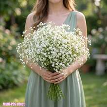 30pcs Wedding Baby's Breath Bouquet, Bridal Hand Bouquet Artificial Baby's Breath, Wedding Party Decoration Supplies, Photography Props, Suitable For Anniversary, Wedding, Engagement, Proposal, Birthday Party Decoration, Holiday Decoration, Home Decor, Hotel Decor, Garden Fence Decoration, Restaurant And Table Decor - Multicolor - View 7