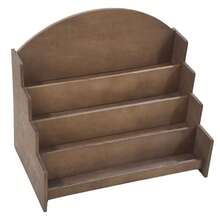 4-Tier Wooden Card Holder Greeting Card Display Stand For Retail, Postcards Z - Star - View 9