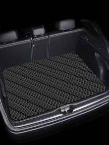 1PC Textured Printed Car Trunk Mat, Outdoor Placemat, Universal Size, Car Trunk Cargo Protector, Car, Truck, And SUV Dedicated Trunk Floor Mat | Keep Your Vehicle Clean - A - View 8