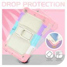 Heavy Duty Shockproof Protective Case Compatible With Ipad (A16) 11th Gen/Air11/Air13 M3 (2025) 9th/8th/7th Gen (2021/2020/2019), Rugged Hard Shell Protective Cover With Built-In Stand, Suitable For 10.2-Inch IPad 2021/2020/2019 - Camouflage Pink - View 12