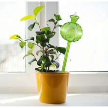 12件組仙人掌澆水裝置+插頭套組,綠色植物滴灌器,澆水工具,適用於居家盆栽植物、花園及室內植物澆水 - 滴水器 - 查看 5