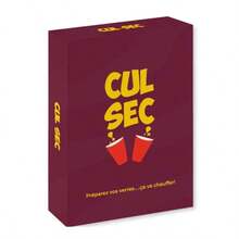 Cul Sec 法國成人派對遊戲卡 - 有趣的法語遊戲挑戰，高級厚卡套組，適合遊戲之夜、單身派對、生日、新年及與朋友的節日聚會 - 查看 3