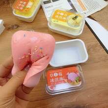 特大號軟擠壓蛋糕盒壓力緩解玩具，超滋潤柔軟慢回彈，輕壓快回彈，緩解壓力與焦慮，適合成人的創意趣味禮物 - 彩色 - 查看 3