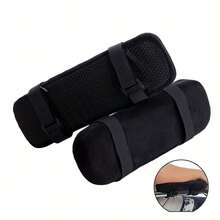 Thick Foam Armrest Pads, Comfortable Armrest Covers For Office Chairs, Soft And Elastic, Effectively Relieve Pressure On Elbows And Forearms, Make Long Hours Of Office Work Less Tiring, Practical Office Gift For Friends - A - View 2