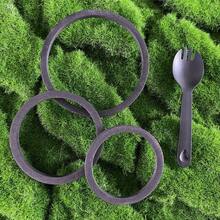 4pcs/Set Creative Floating Plant Ring Aquarium Landscaping Decoration Breeding Floating Plant Isolation Ring Traditional Fish Keeping Guppy Breathable And Light-Transmitting Hole - A - View 14