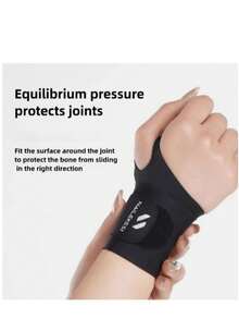 High Elasticity Wrist Support, Unisex, Adjustable Elasticity, Skin-Friendly And Breathable, Not Stuffy, Protects Wrist Joints During Sports, Provides Compression Wrist Support For Work And Daily Life, Multiple Colors Available, Universal For Left And Right Hands, Fitness Accessory - Multicolor - View 2
