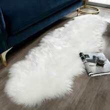 1pc White Wavy Decorative Rug, Valentine's Day Plush Bedroom Decor, Small Rug, Carpet, Love Home Decor, Living Room Rug, Living Room Small Rug, Bedroom Rug, Living Room Home Decor, Outdoor Rug, Washable Rug - Multicolor - View 7