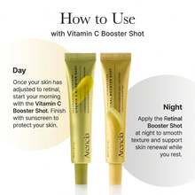 2入組 Booster Shot 精華液，視黃醇抗老縮毛孔與維生素C穀胱甘肽淡斑臉部精華，適合熟齡肌，撫平細紋、收縮毛孔 - 乳霜 - 查看 5