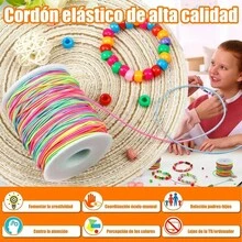 20 Rollos-hilo Chino 0.8mm,hilo Para Pulseras,macrame 900m - Color-2 - Ver 3