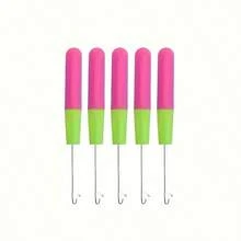 1pc/5pcs/10pcs Professional Crochet Needles For Making Jumbo Micro Braids And Wigs - Durable And Easy To Use - View 9