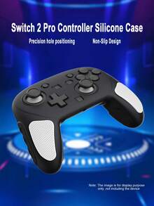 Compatible con Switch 2 Pro Controller, Funda protectora de controlador de doble color reforzada, Anti-caída Anti-deslizante Anti-rayones Anti-sudor, Sensación de control de juego mejorada, Empaque en caja de color - Ver 2