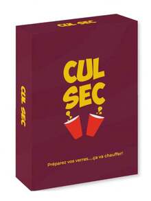 Cul Sec 法國成人派對遊戲卡 - 有趣的法語遊戲挑戰，高級厚卡套組，適合遊戲之夜、單身派對、生日、新年及與朋友的節日聚會 - 查看 2