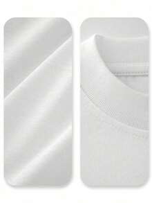 Camiseta con estampado londinense, tallas grandes, otoño, cuello redondo, corte holgado, estilo hip-hop urbano, corte relajado, estampado artístico. - Blanco - Ver 4