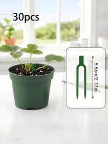 Plant Support Pins, Strawberry Vine Stem Plastic U-Shaped Garden Anchoring Clips, Suitable For Plant Cuttings And Creeping Stems Rooting, Reusable Garden Fixing Pins - Multiple Styles - View 12
