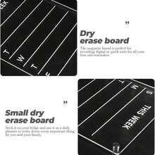 1pc Transparent Acrylic Magnetic Message Board, Erasable Weekly Planner/To-Do List Fridge Magnet, Suitable For Home And Office (+1 Whiteboard Marker), Best Gift For Birthday And Graduation - Message Board - View 7