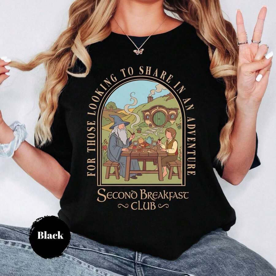 Women T-Shirts - 黑色 - 查看 1