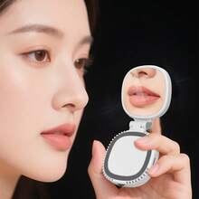Magnetic Phone Light, Adjustable Warm/Cool /, 360° Rotatable Foldable Portable Rechargeable Selfie Live Beauty Lighting Lamp - Magnetic Type - View 5