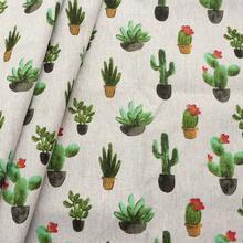 Cactus Printed Fabric For Quilting, DIY Sewing, Bag, Handmade Crafting Fabric, Hairbows Material - Default - View 9