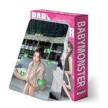55張 BBMT 熱門周邊卡片，K-POP 收藏卡，節日禮物，新系列賀卡，卡片收藏展示，熱門音樂周邊，盒裝裝飾卡，高畫質 - 彩色 - View 6