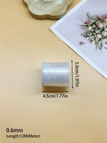 Transparent Non-Elastic Nylon Monofilament Beading Thread, 0.2mm-0.6mm 5 Sizes Available, Invisible And Durable, Suitable For Handmade Beaded Jewelry, Bohemian Hanging Decorations, Embroidery Pendants, Dream Catchers, Various Artistic Crafts - Fishing Line - View 11