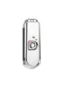 1pc Foldable Air Cushion Massage Comb, Electroplated Silver Color, Personalized Letter A-Z, Pink Bow, Star Pattern, Compact Portable Pocket Comb, Bag Comb, Women's Hair Styling Comb, Suitable As Gift - Silver - View 18