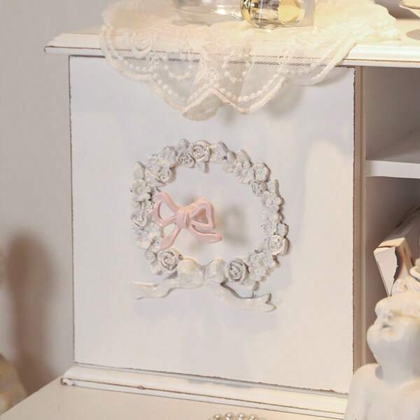 Cute Bowknot Pull Handle! Girlish Drawer Wardrobe Cabinet Door Knob