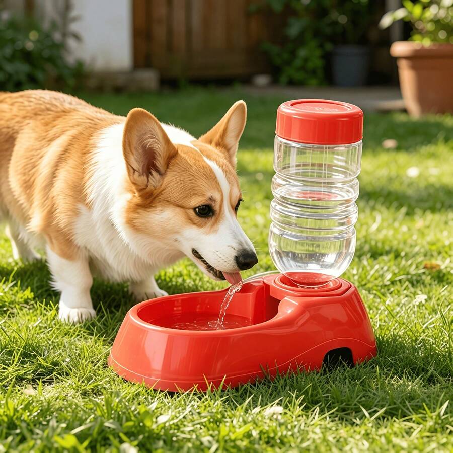Petlibro 自動寵物給水器與餵食器套裝 - 適合貓咪和小狗 - 重力式寵物碗 - 耐用 PP 塑料材質 - 無需電池 - 150ml - 查看 1
