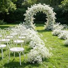 30pcs Wedding Baby's Breath Bouquet, Bridal Hand Bouquet Artificial Baby's Breath, Wedding Party Decoration Supplies, Photography Props, Suitable For Anniversary, Wedding, Engagement, Proposal, Birthday Party Decoration, Holiday Decoration, Home Decor, Hotel Decor, Garden Fence Decoration, Restaurant And Table Decor - Multicolor - View 11