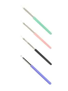 4件組簡易佩戴手鍊輔助工具,專為女性珠寶設計,可快速扣上與鬆開,附多色塑膠掛鉤,適用於手鍊與項鍊,手動操作更便利,理想節日禮物 - A - 查看 7