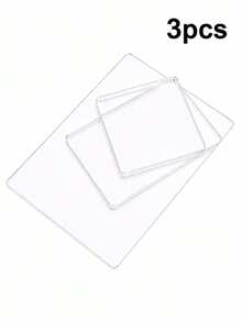 Clear Tack Tool Set, Tack Roller Tool For Jewelry Making, DIY Jewelry Making Tools, Transparent Polymer Tool Thickness Ruler, Multifunctional Tool Set, Simple And Easy To Use - Transparent - View 12