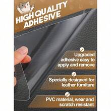 Cat Scratch Film Self-Adhesive, Transparent Sofa Scratch Protection, Anti-Scratch Wall, Furniture Scratch Protection Tape For Sofa Wall Door, Ideal For Furniture Sofa Wall Door Protection(Halloween, Christmas.) - 20*300cm - View 8