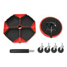 YUNRUX Workshop Rolling Seat, Pneumatic Garage Seat, Rolling Pneumatic Workshop Seat - A - 查看 3