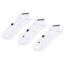 Under Armour Men's Women's Ankle Sports Socks, Casual Everyday Socks, Outdoor Travel Socks, Fitness Training Sports Socks 25510205-100 - White - View 12